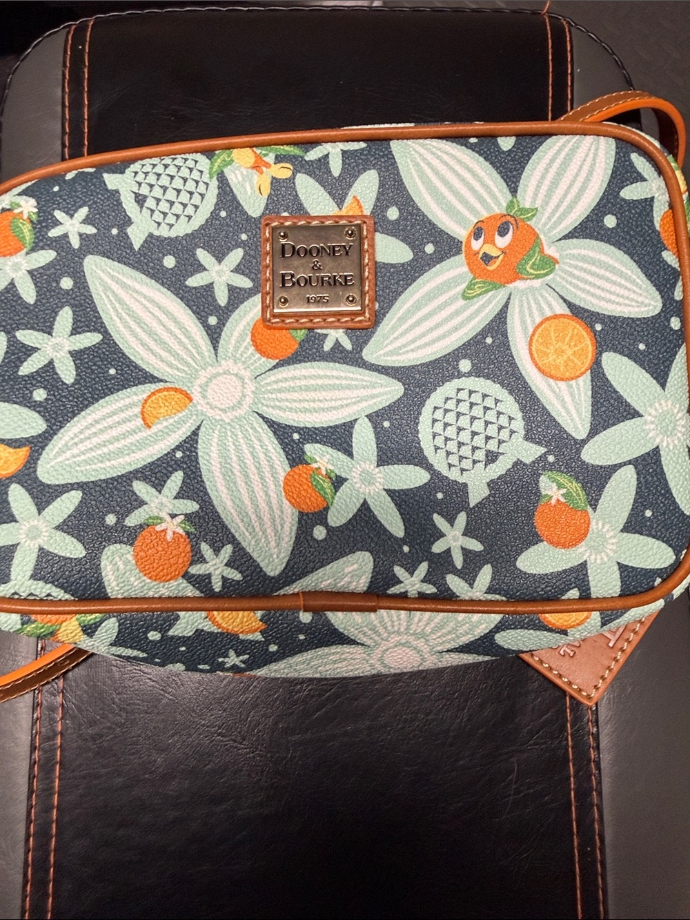 Dooney & Bourke Orange Bird Crossbody Bag - Dark Green